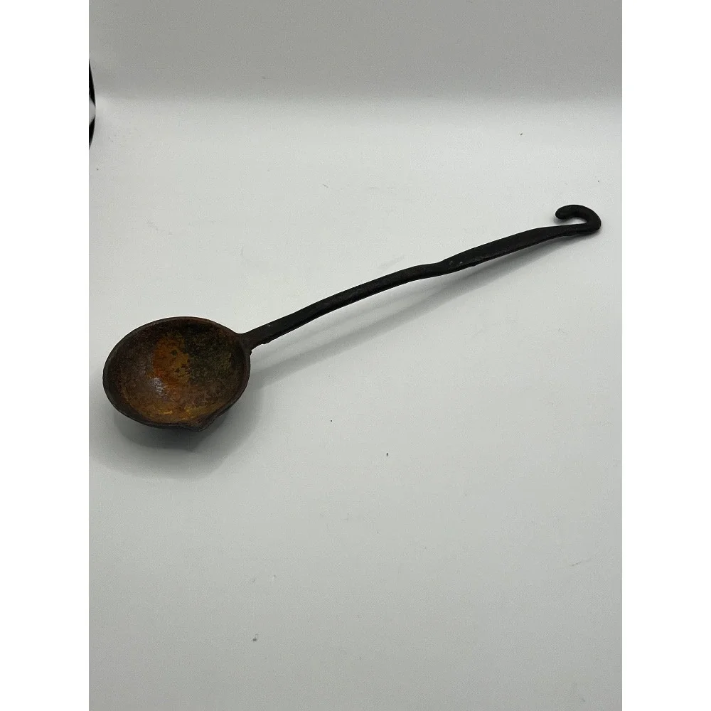 Vintage Hand Forged Ladle Primitive Cooking Utensil Hearth Decor‎ Rustic